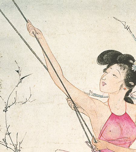 安远-胡也佛的仕女画和最知名的金瓶梅秘戏图